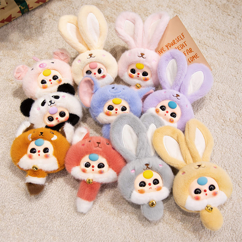 Kids Toys Bag - ホット12/23cm漫画エルフ3年ぬいぐるみかわいいアニメウサギペンダントソフトぬいぐるみキーホルダーバッグデコレーション子供誕生日プレゼント