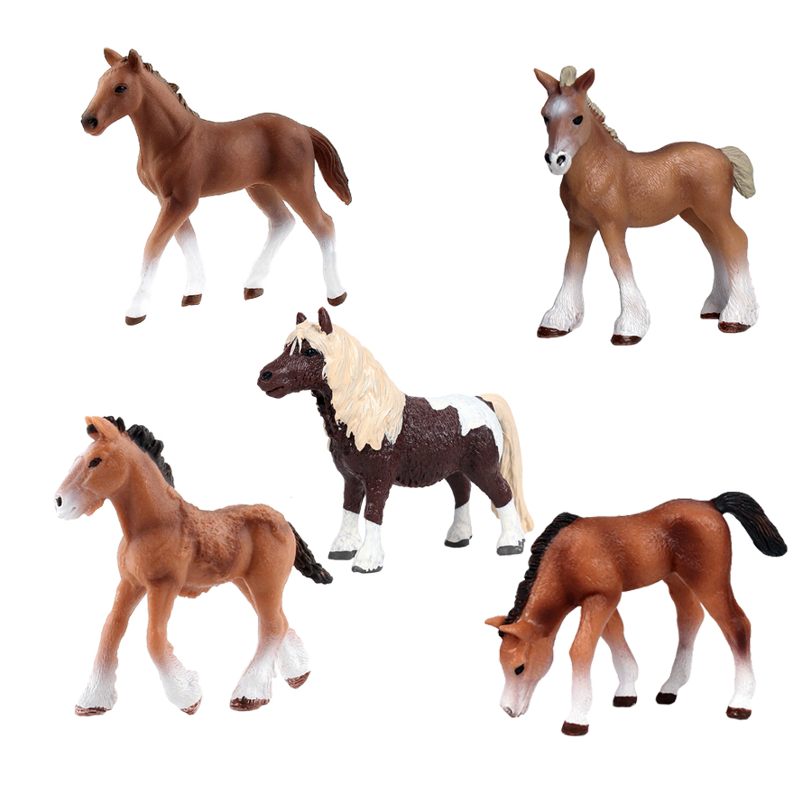 Kids Toys Reviews - プラスチック製の馬の置物,子供向け,arabianフィギュア,ポニーモデル,ファーム動物,アクションフィギュア,新しいコレクション,アセンブリ