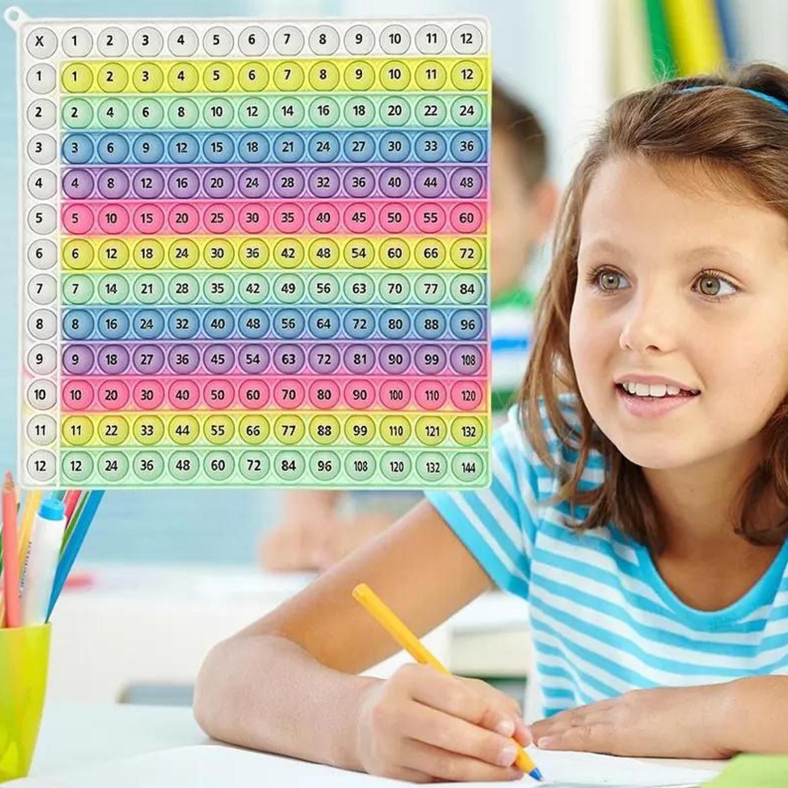 掛け算押しボタンボード式公式練習数学ゲーム 子供向け数学公式 - Kids Toys Learning のレビューと価格