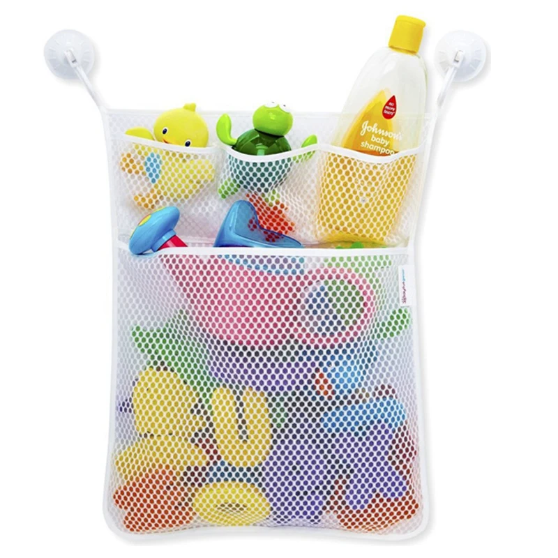 シャワーお風呂用おもちゃホワイトピンクベビーキッズおもちゃ収 - Kids Storage Toys のレビューと価格