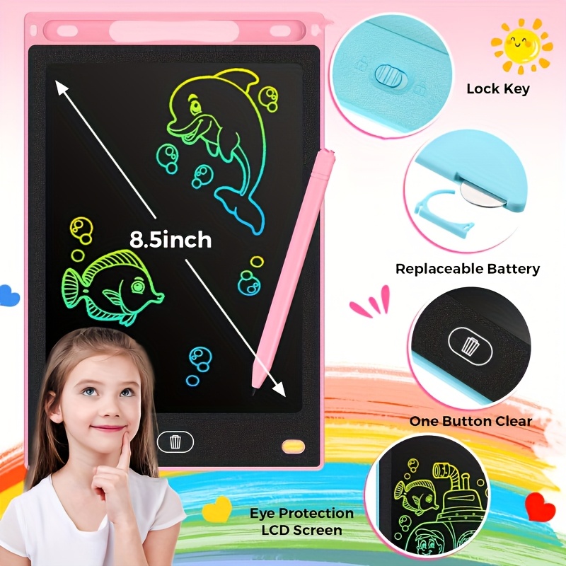 8.5 インチ LCD 描画タブレット 30 個 マジック黒 - Kids Toys Learning のレビューと価格