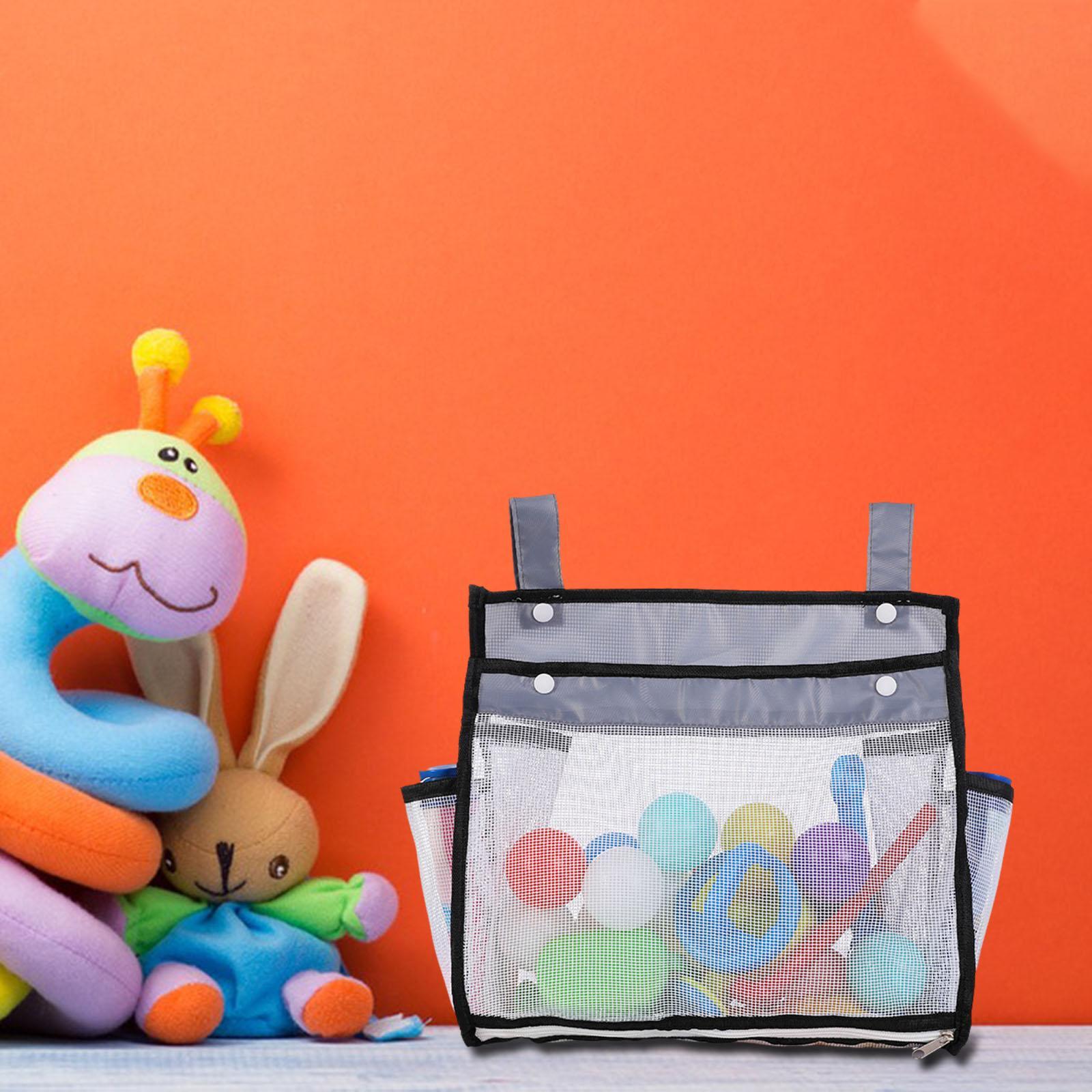 メッシュバスおもちゃオーガナイザー多機能吊り下げ式ボトムジッ - Kids Storage Toys のレビューと価格
