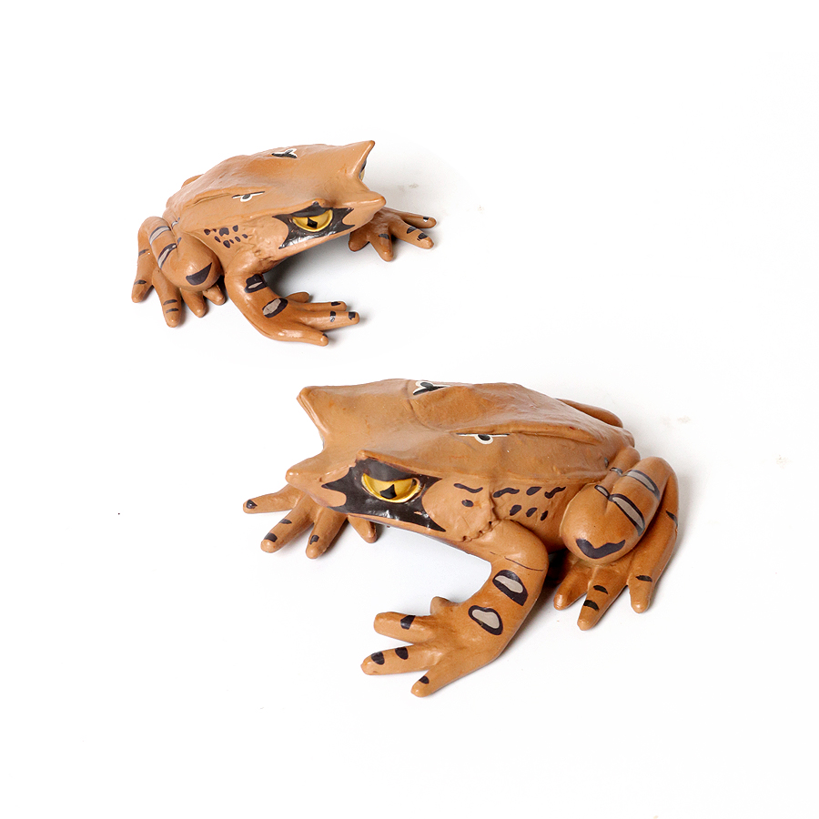 子供のための虹の森の動物のアクションフィギュア,カエル,木の - Kids Toys Reviews のレビューと価格