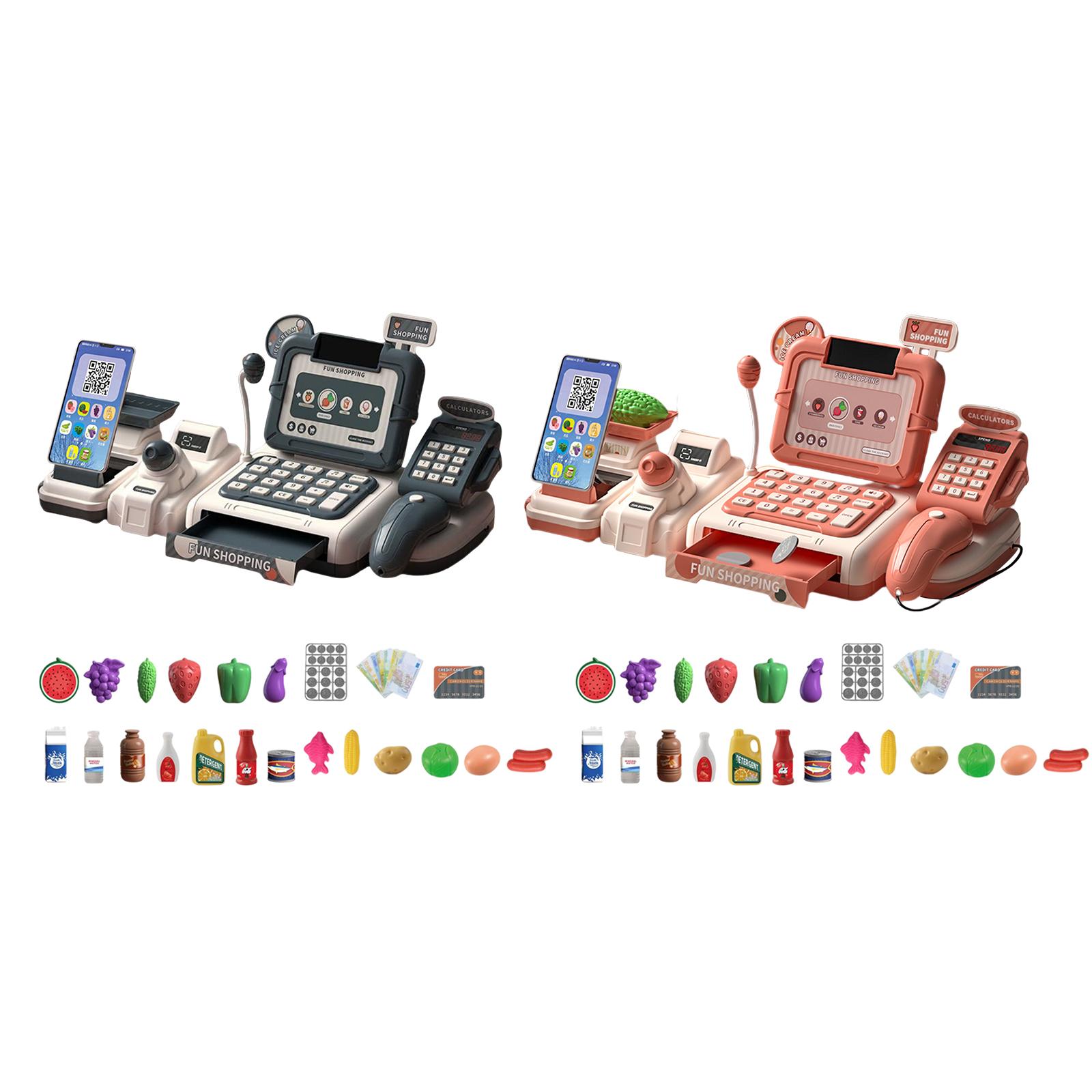 スーパーマーケットストアのおもちゃ レジごっこ遊びセット ス - Toy Cash Register のレビューと価格