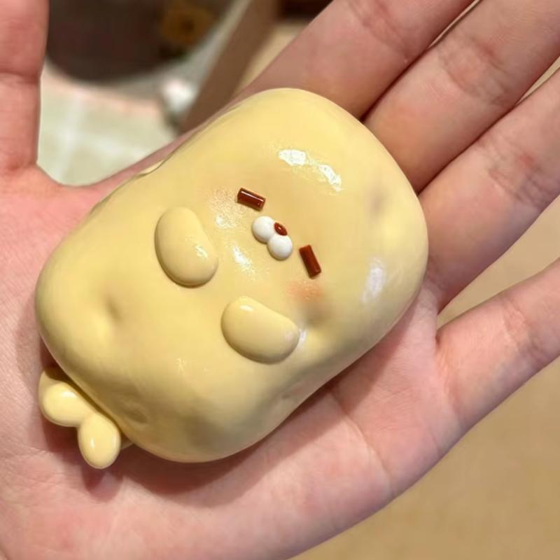 かわいいシールポテトのスローリバウンドスクイーズフィジェット - Kids Toys Basket のレビューと価格