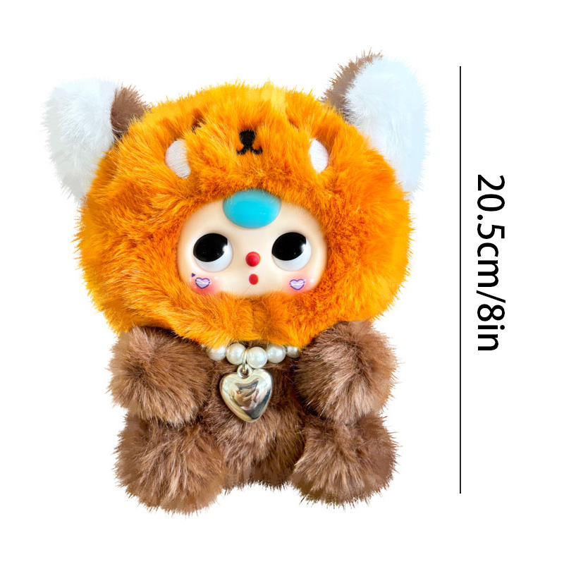 ホット 12/23 センチメートルかわいい革顔人形ぬいぐるみ - Kids Toys Bag のレビューと価格
