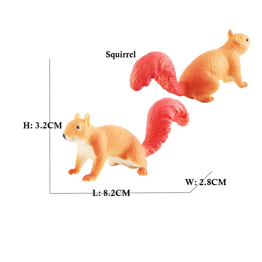 カピバラ カピバラ リス マーモット プラスチック動物置物  - Kids Toys Reviews のレビューと価格