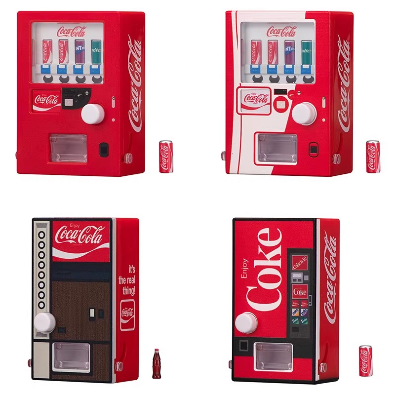 バンダイオリジナル 4 個ガシャポン自動販売機ミニチュアおも - Kids Toys Vending Machine のレビューと価格