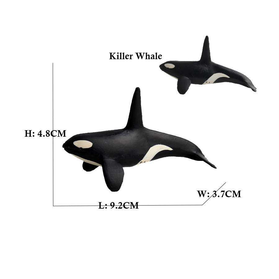 絶滅危惧種の海洋動物の置物キラー サメ シャチ ベルーガ ク - Kids Toys Reviews のレビューと価格