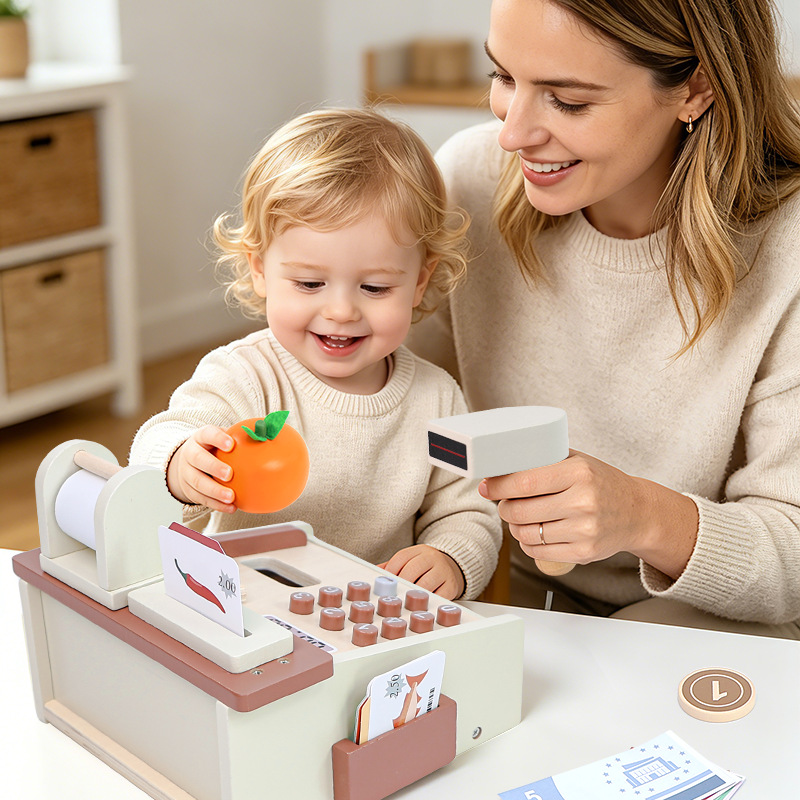 子供用シミュレーションレジおもちゃ、通貨検出機能付き、デジタ - Toy Cash Register のレビューと価格