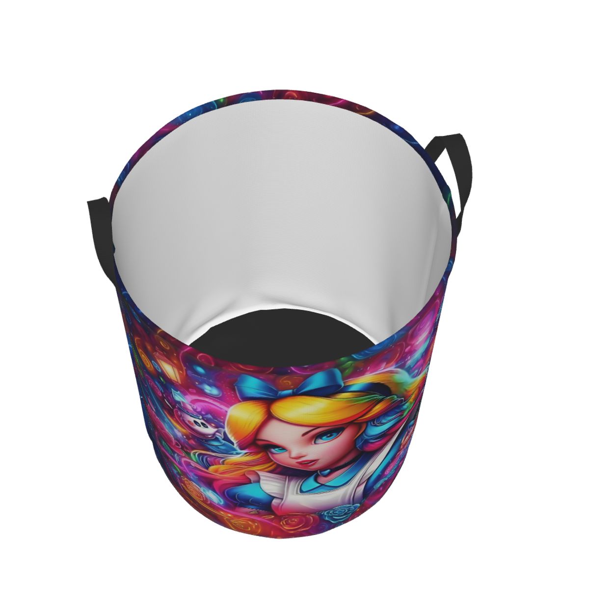 不思議の国のアリス ランドリーハンパー 大型衣類収納バスケッ - Kids Toys Basket のレビューと価格