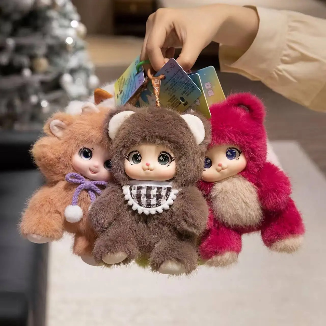 18cm / かわいい動物のビニール製顔付きぬいぐるみ、動物 - Kids Toys Bag のレビューと価格