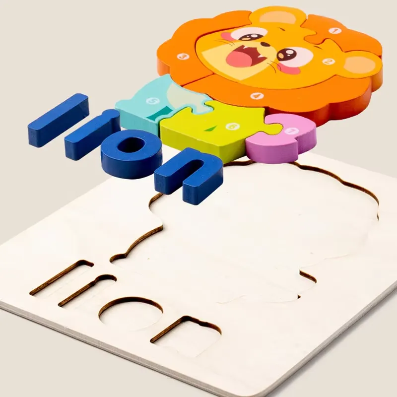 3D動物交通パズル スペルアルファベット学習ブロックボードゲ - Kids Toys Learning のレビューと価格