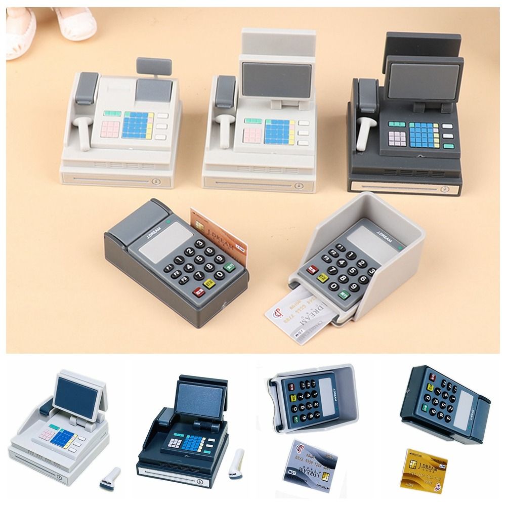 1:6/1:12 スケールドールハウス POS マシン DI - Toy Cash Register のレビューと価格
