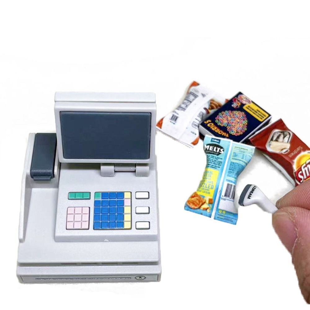 1:6/1:12 スケールドールハウス POS マシン DI - Toy Cash Register のレビューと価格