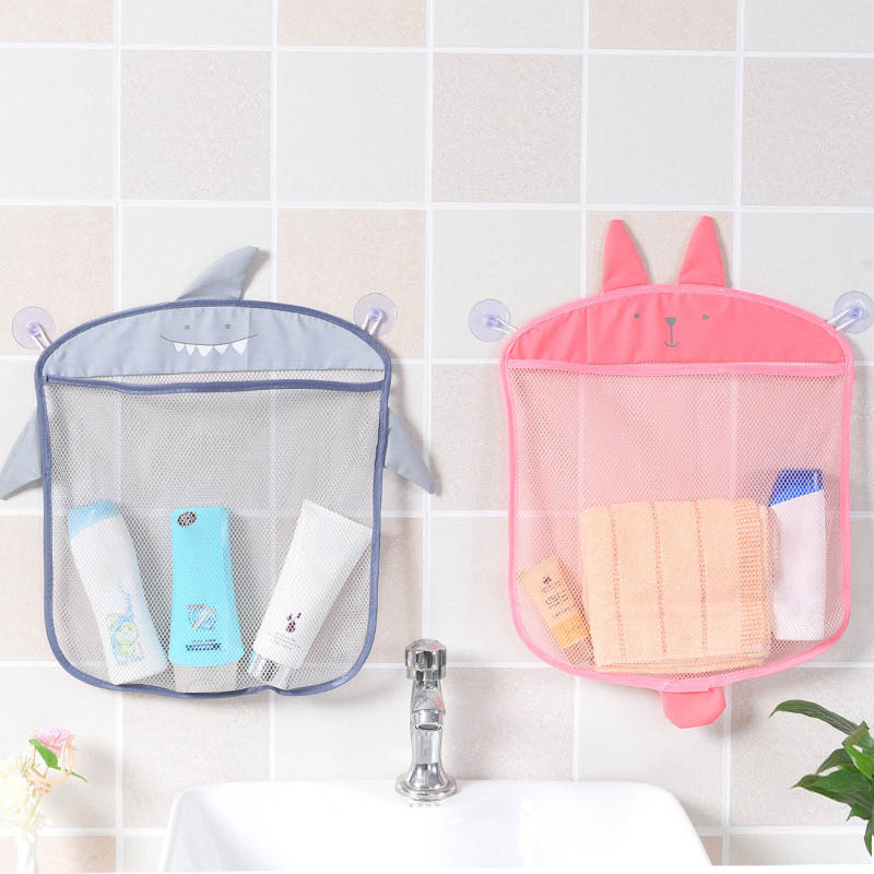 ベビーバスルームメッシュバッグ吸盤オーガナイザー子供のための - Kids Toys Basket のレビューと価格