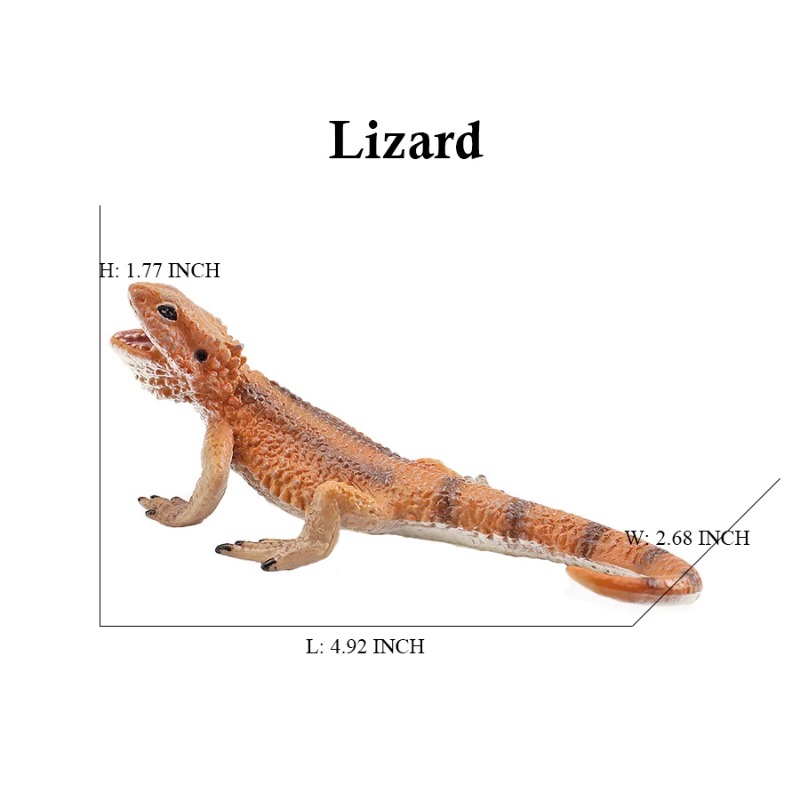 イグアナトカゲフィギュアカメレオンおもちゃ爬虫類動物フィギュ - Kids Toys Reviews のレビューと価格