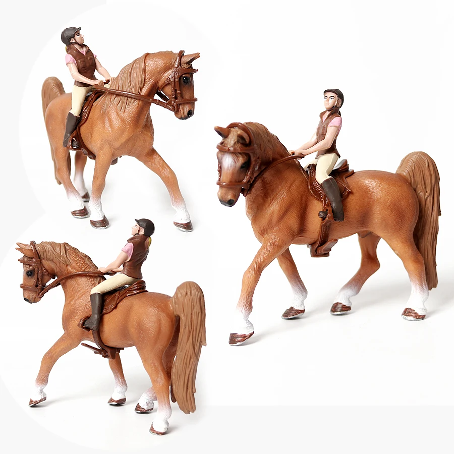 おもちゃの馬 乗馬ライダー 馬プレイセット 家畜 アクション - Kids Toys Reviews のレビューと価格