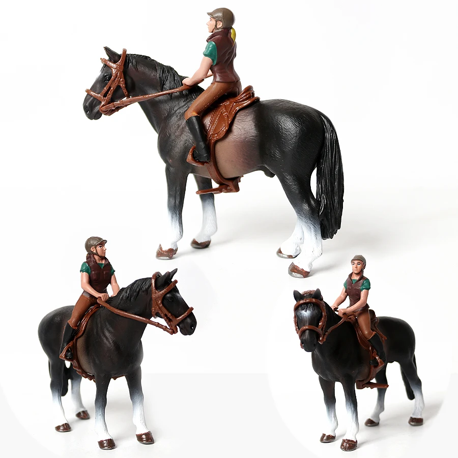 おもちゃの馬 乗馬ライダー 馬プレイセット 家畜 アクション - Kids Toys Reviews のレビューと価格