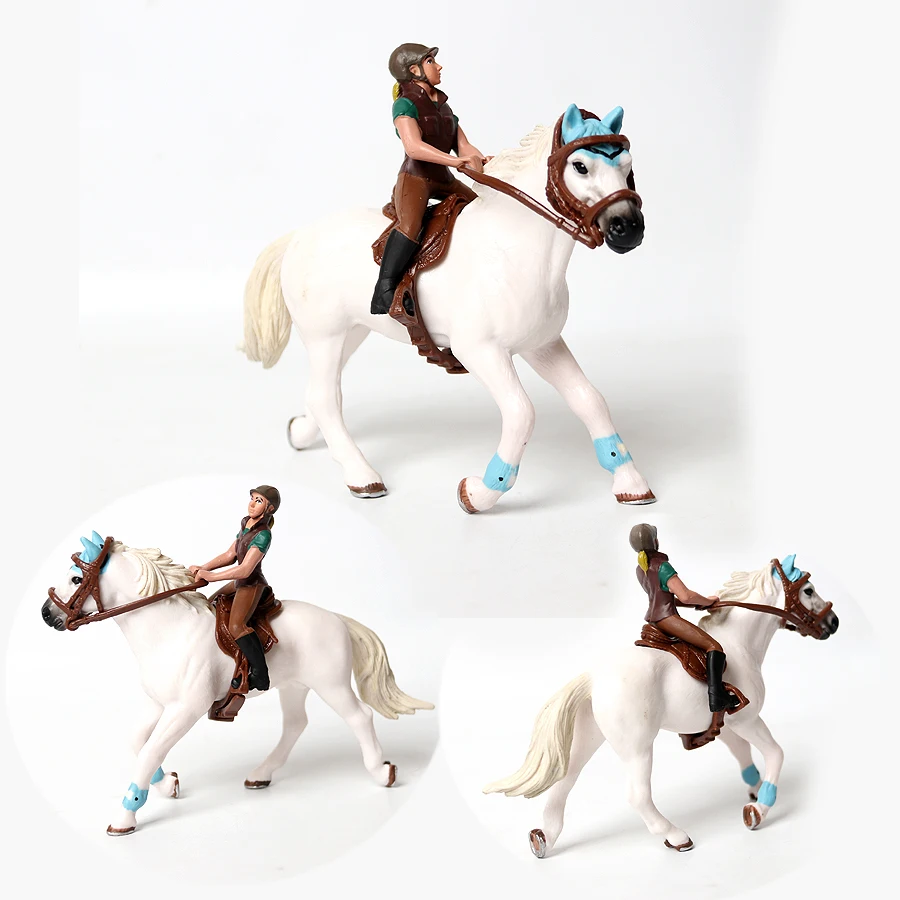 おもちゃの馬 乗馬ライダー 馬プレイセット 家畜 アクション - Kids Toys Reviews のレビューと価格
