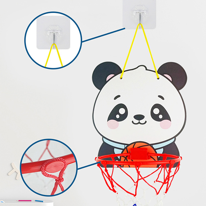 子供用調節可能なバスケットボールスタンド漫画の動物の形のシュ - Kids Toys Basket のレビューと価格