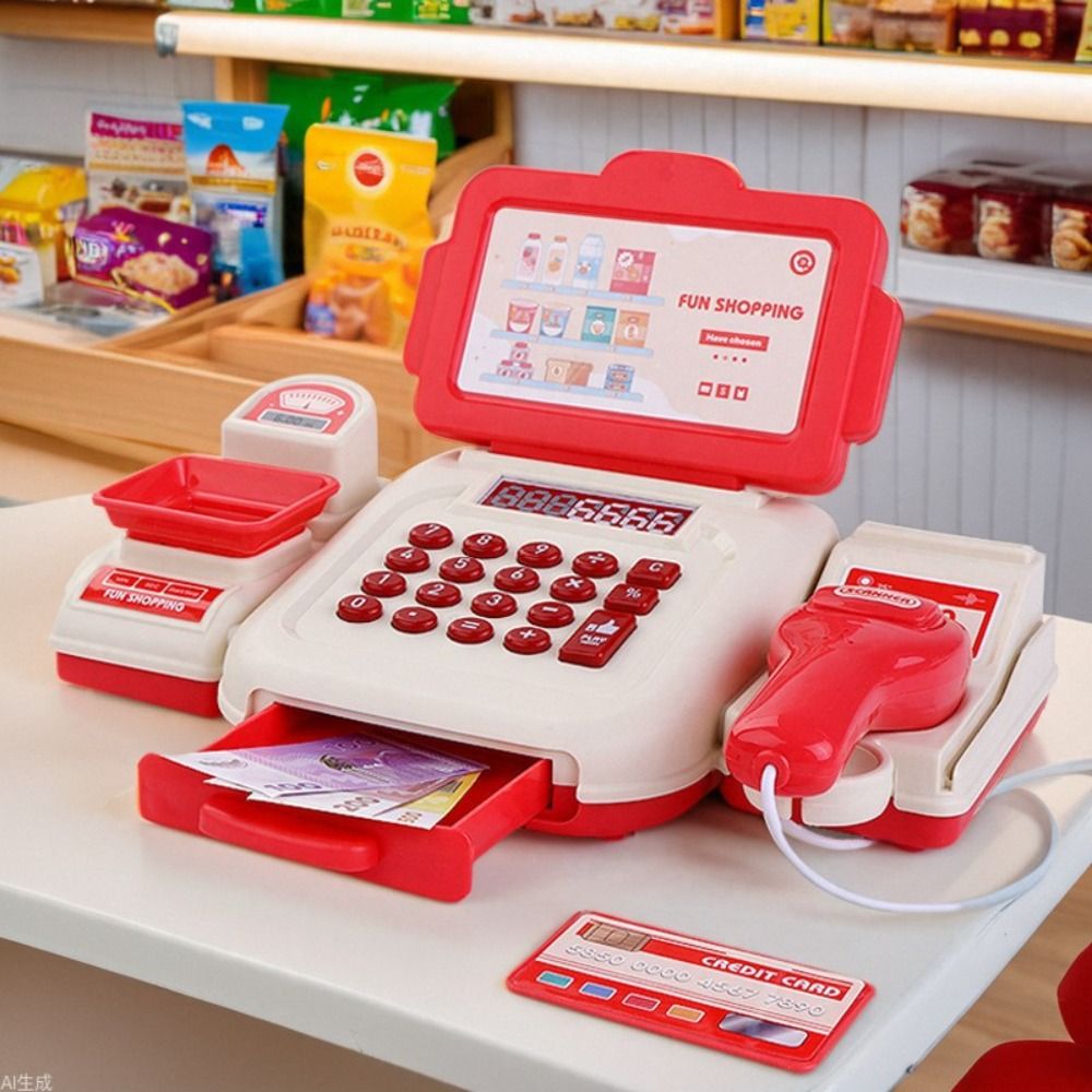 パズルシミュレーションスーパーマーケットレジ楽しいギフト多機 - Toy Cash Register のレビューと価格