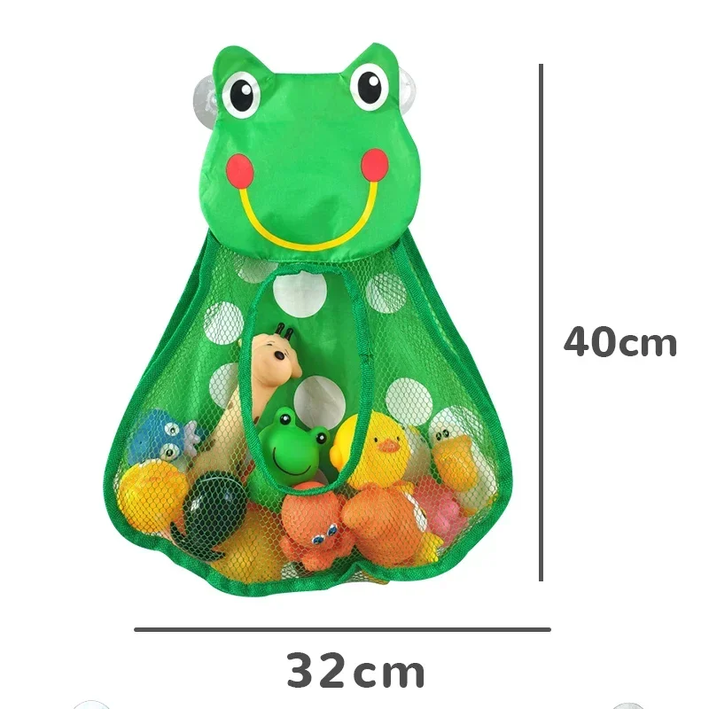 ベビーバスルーム用メッシュバッグ、漫画風動物の形をした布製砂 - Kids Toys Basket のレビューと価格