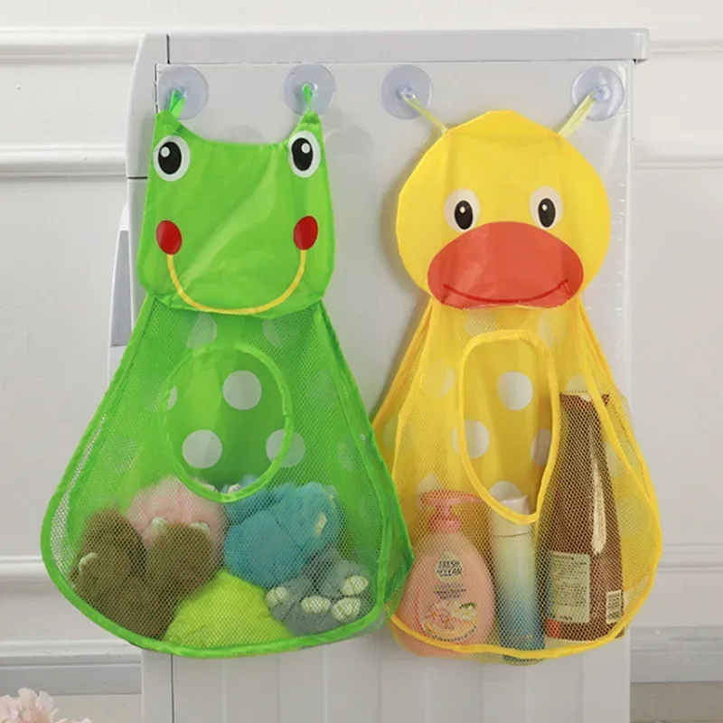 ベビーバスルーム用メッシュバッグ、漫画風動物の形をした布製砂 - Kids Toys Basket のレビューと価格
