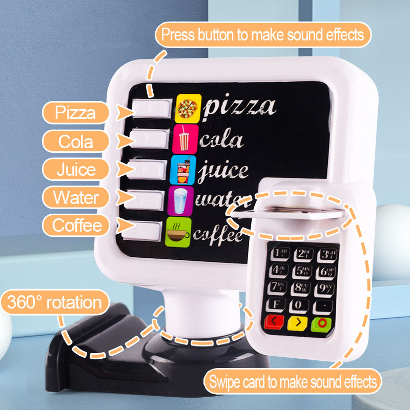 子供のためのミニ教育用ロールプレイハウスおもちゃ、子供、キッ - Toy Cash Register のレビューと価格