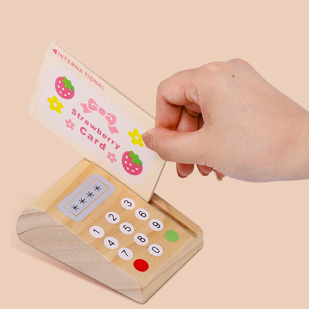 子供のための木製レジおもちゃ,ロールプレイングゲーム,子供の - Toy Cash Register のレビューと価格